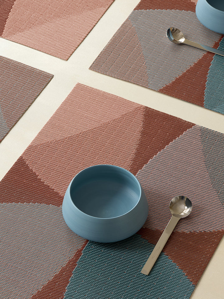 Chilewich Canopy Rectangle Place Mats Set/4 (Raspberry)