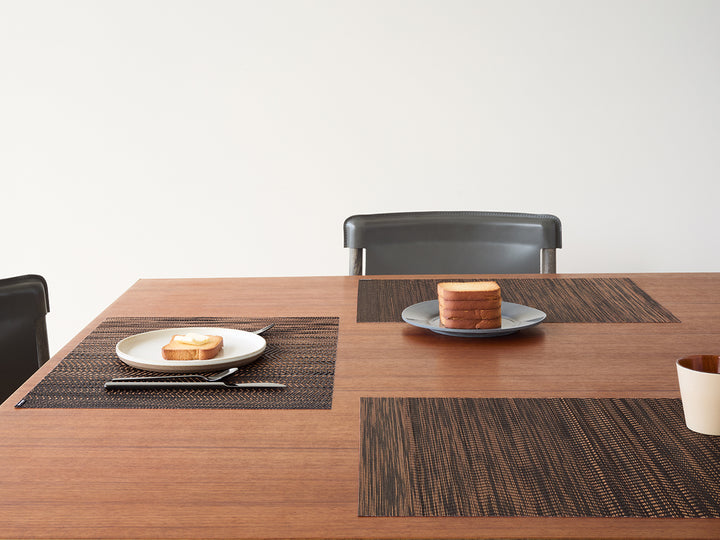 Chilewich Wave Rectangle Place Mats Set/4 (Tiger Eye)