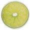 Chilewich Citrus Round Vinyl Place Mats Set/4 (Lime)
