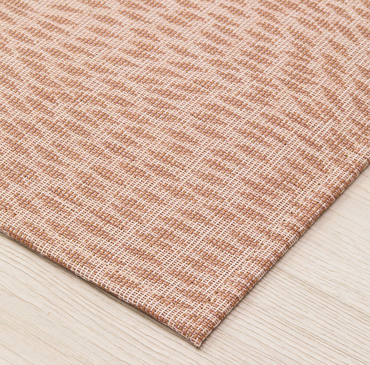 Chilewich Flutter Woven Floormat Rug (Rosewood)