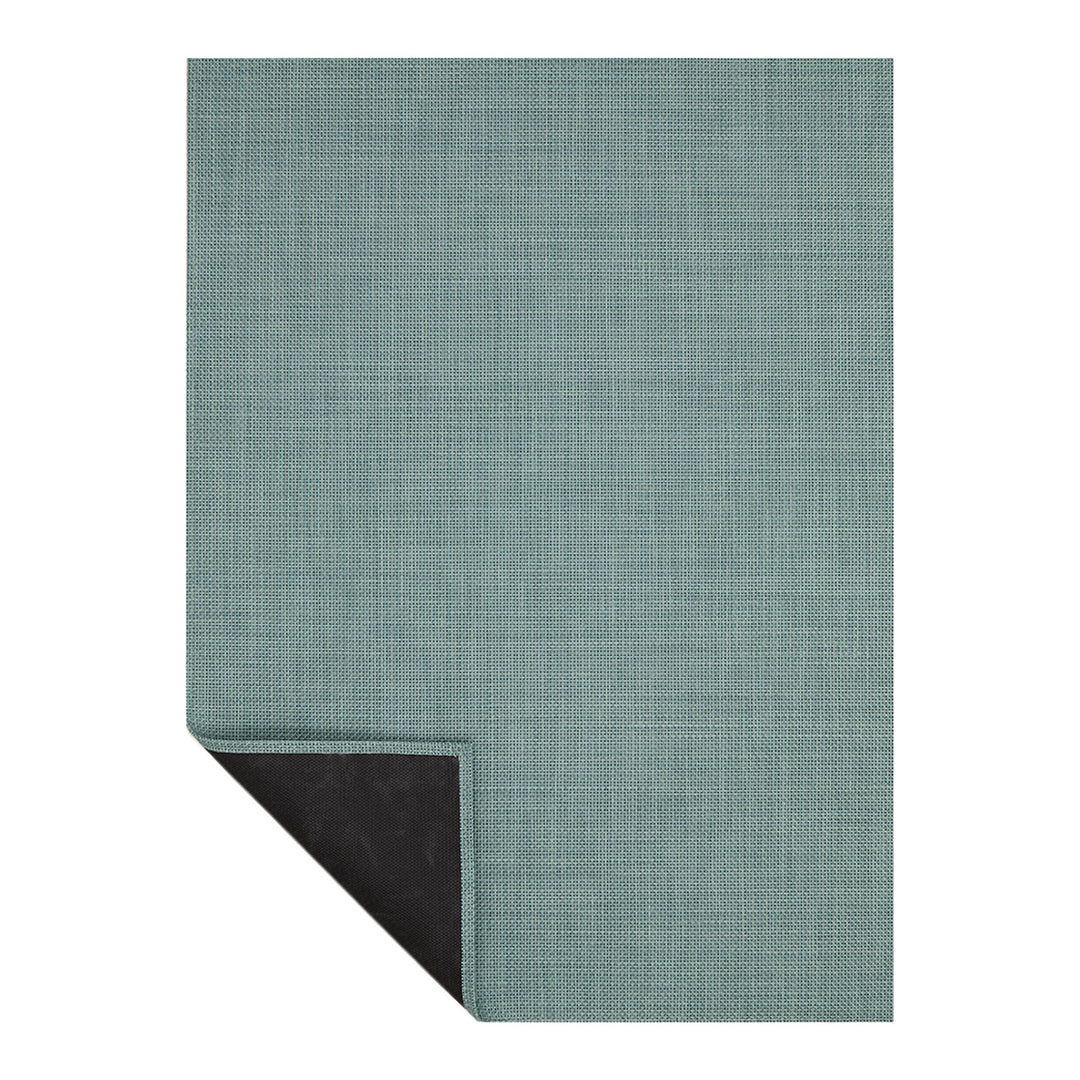 Chilewich Basketweave Woven Floor Mats (Celadon)