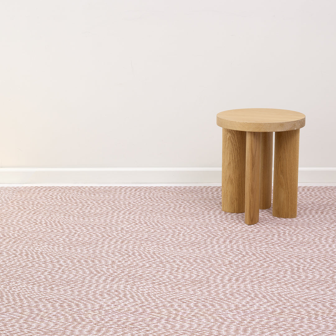 Chilewich Flutter Woven Floormat Rug (Rosewood)