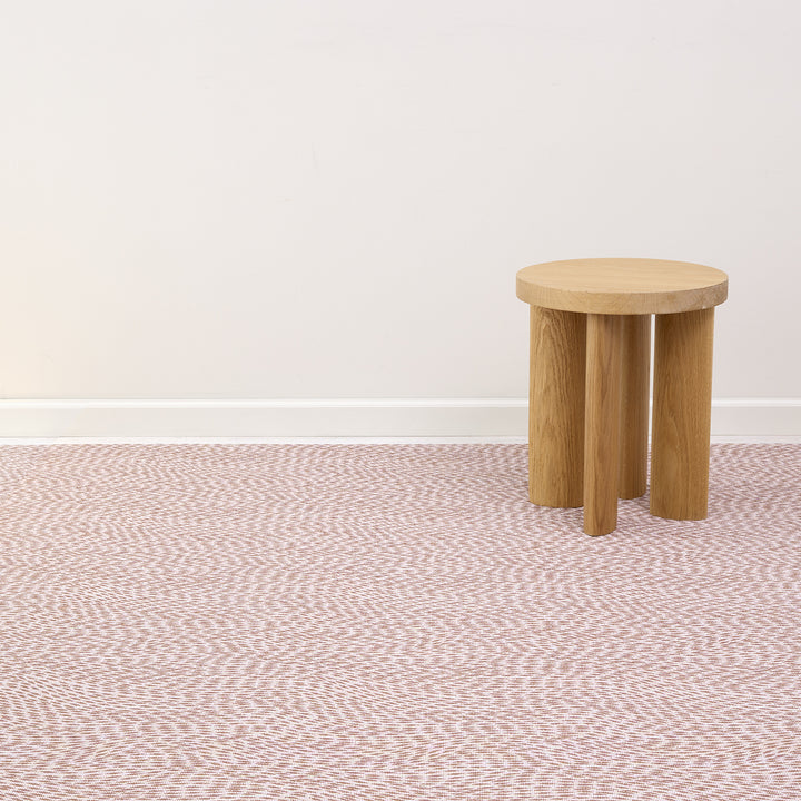 Chilewich Flutter Woven Floormat Rug (Rosewood)
