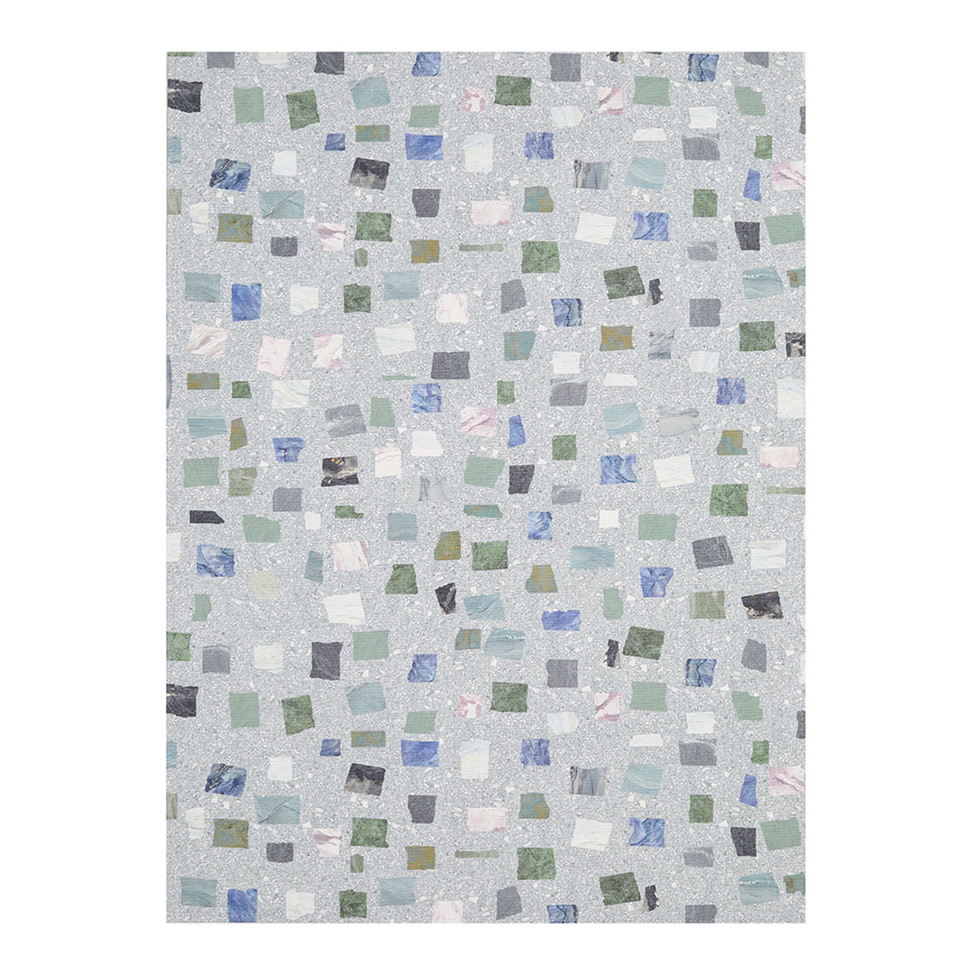 Chilewich Pietra Woven Floormat Rug (Deep Sea)