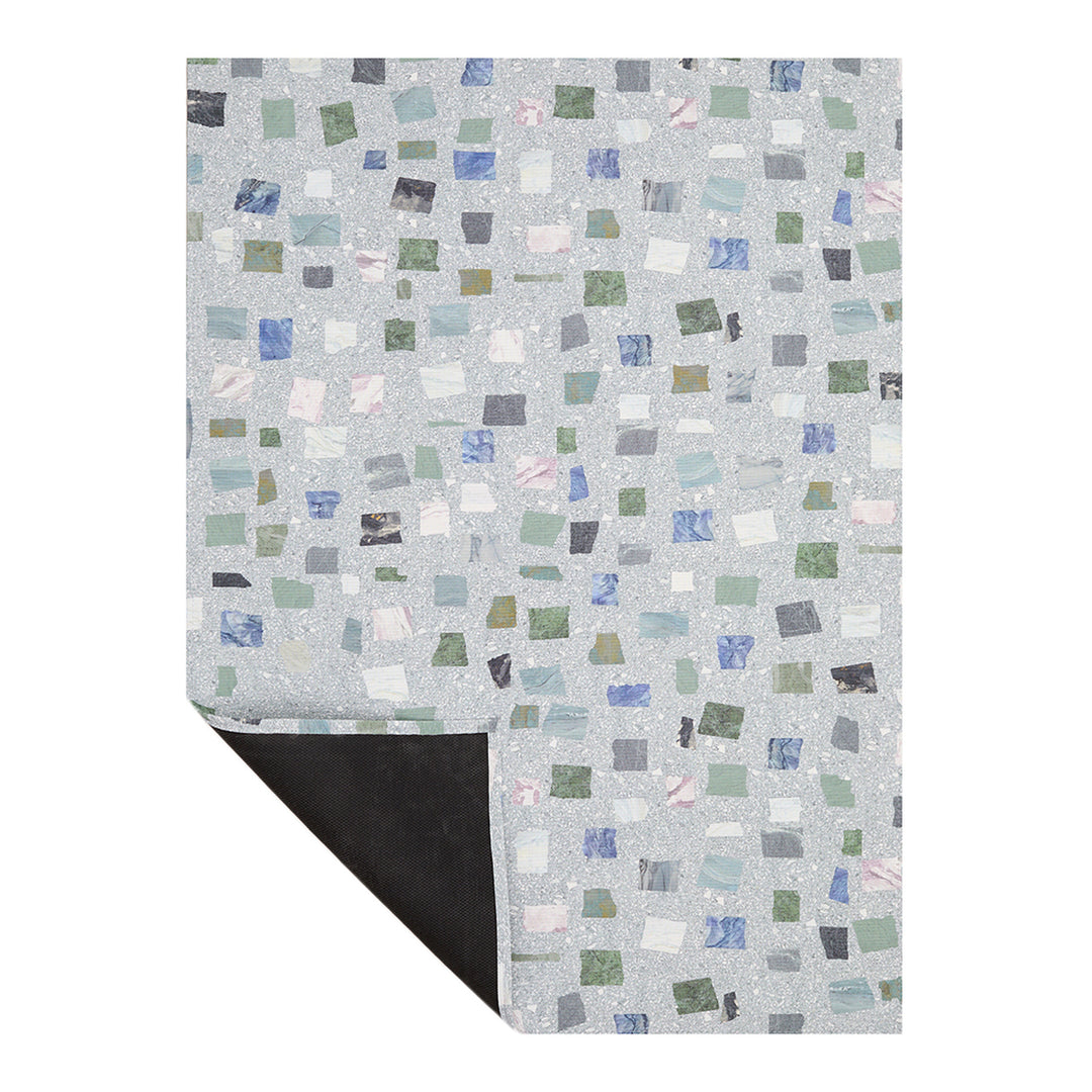 Chilewich Pietra Woven Floormat Rug (Deep Sea)