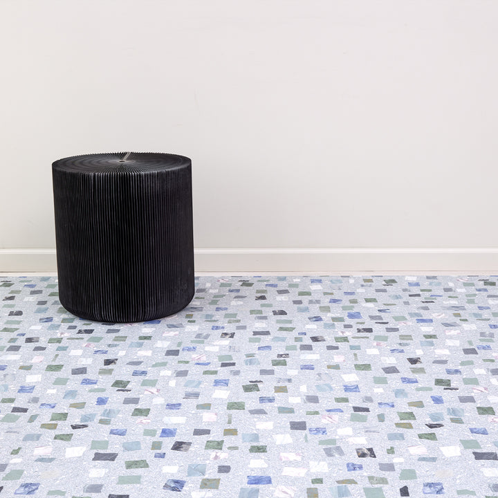 Chilewich Pietra Woven Floormat Rug (Deep Sea)