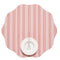 Meri Meri x Chilewich Festive Stripe Scallop Placemats Set/4 (Pink)