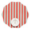 Meri Meri x Chilewich Festive Stripe Scallop Placemats Set/4 (Red)