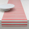 Meri Meri x Chilewich Festive Stripe Table Runner (Red)