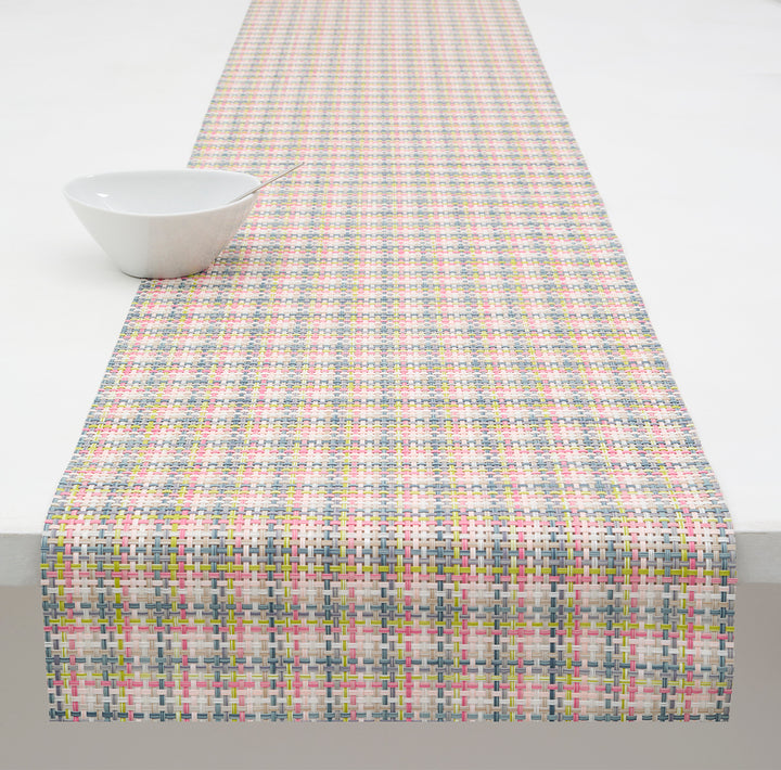 Chilewich Basketweave Table Runner (Begonia)