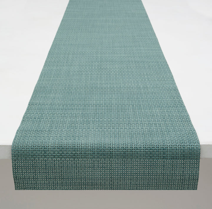 Chilewich Basketweave Table Runner (Celadon)
