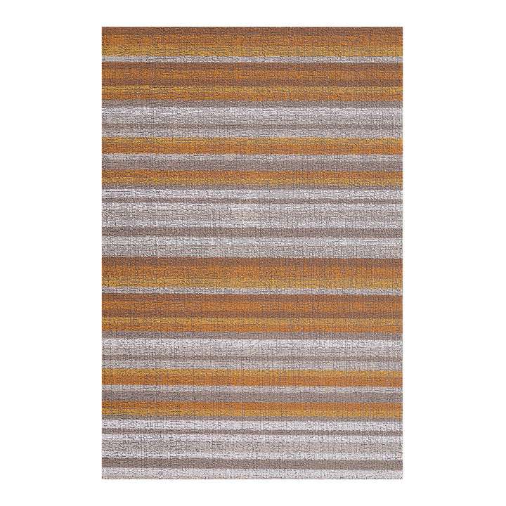 Chilewich Horizon Stripe Shag Floor Mats (Desert)