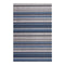 Chilewich Horizon Stripe Shag Floor Mats (Deep Sea)
