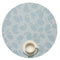 Martha Stewart x Chilewich Lemon Leaves Round Placemats Set/4 (Robin's egg)
