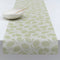 Martha Stewart x Chilewich Lemon Leaves Table Runner (Sprout)