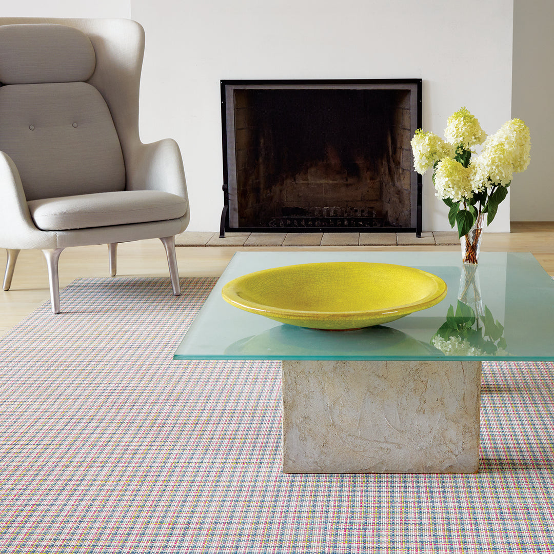 Chilewich Basketweave Woven Floor Mats (Begonia)