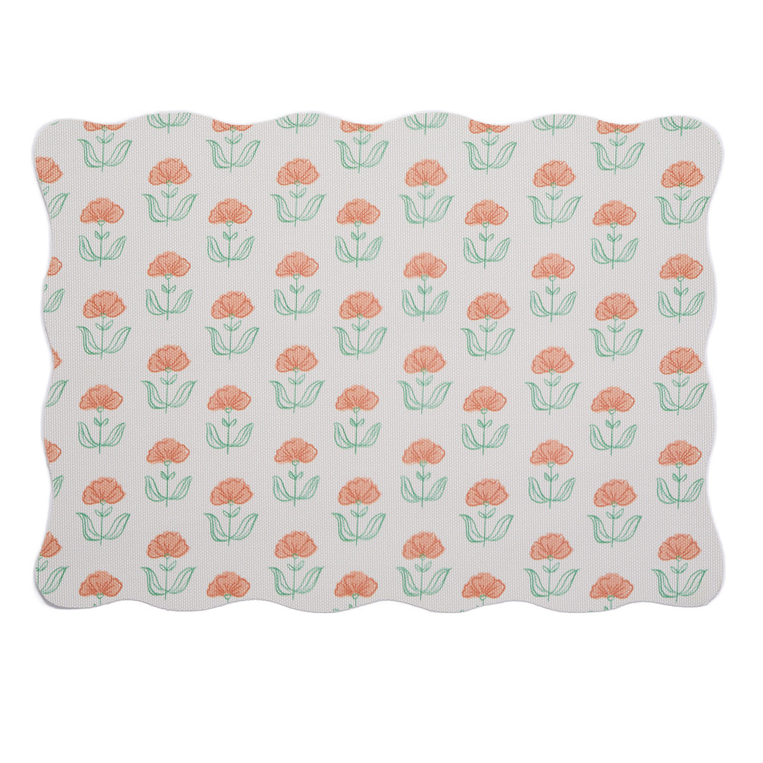 Meri Meri x Chilewich Jasmine Rectangle Placemats Set/4 (Multi)