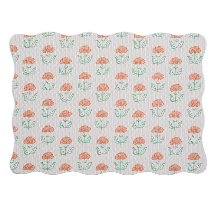 Meri Meri x Chilewich Jasmine Rectangle Placemats Set/4 (Multi)