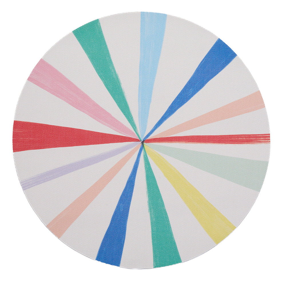 Meri Meri x Chilewich Rainbow Round Placemats Set/4 (Multi)