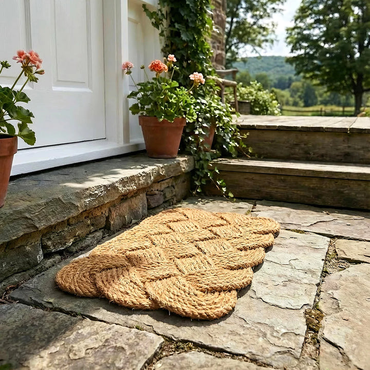 Entryways Handwoven Doormat - Knot-ical