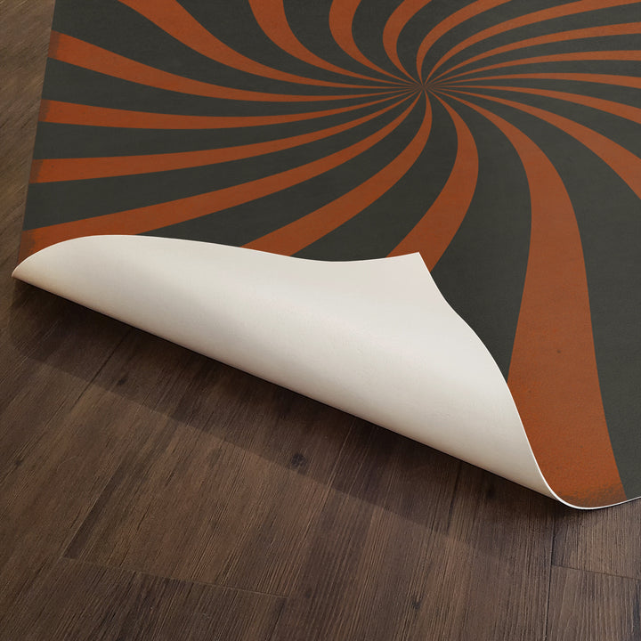 Vintage Vinyl Floorcloth Mats (Pattern 59 Under the Big Top)