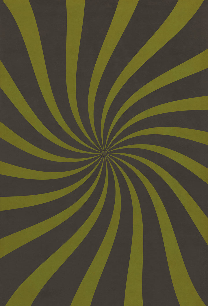 Vintage Vinyl Floorcloth Mats (Pattern 59 Vortex)