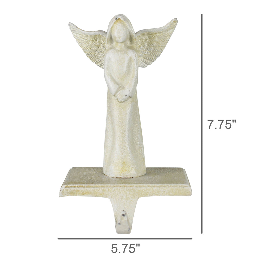 Angel Cast Iron Stocking Holder - Set of 2