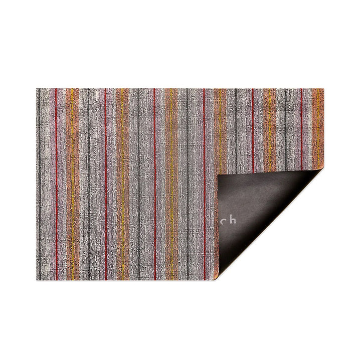 Chilewich Ribbon Stripe Shag Floor Mats (Bon Bon)