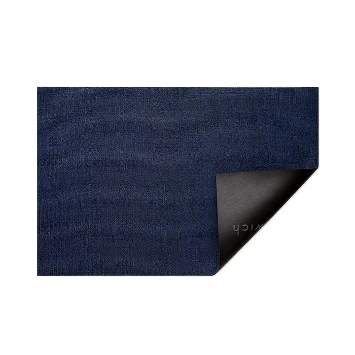 Chilewich Solid Shag Indoor/Outdoor Floor Mat (Indigo)