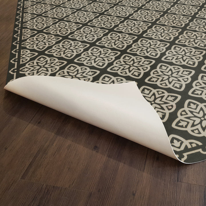 Vintage Vinyl Floorcloth Rug (Pattern 45 Nitritus)