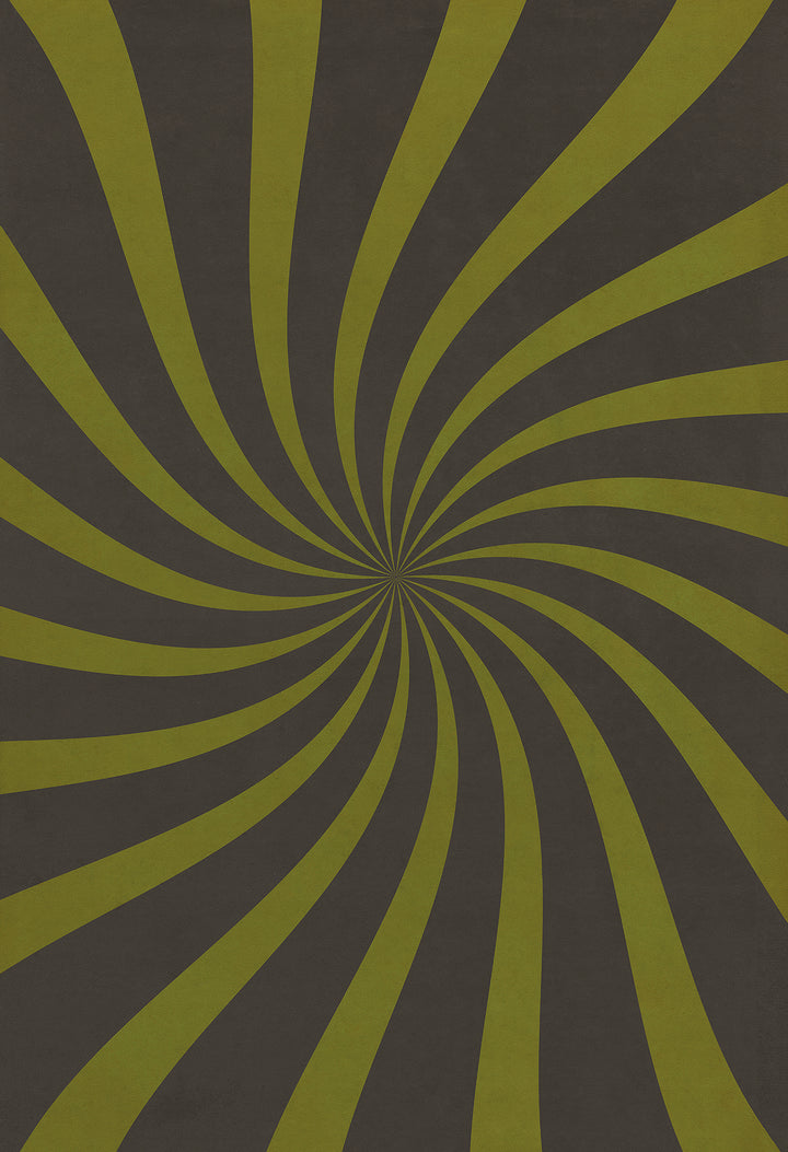 Vintage Vinyl Floorcloth Mats (Pattern 59 Vortex)