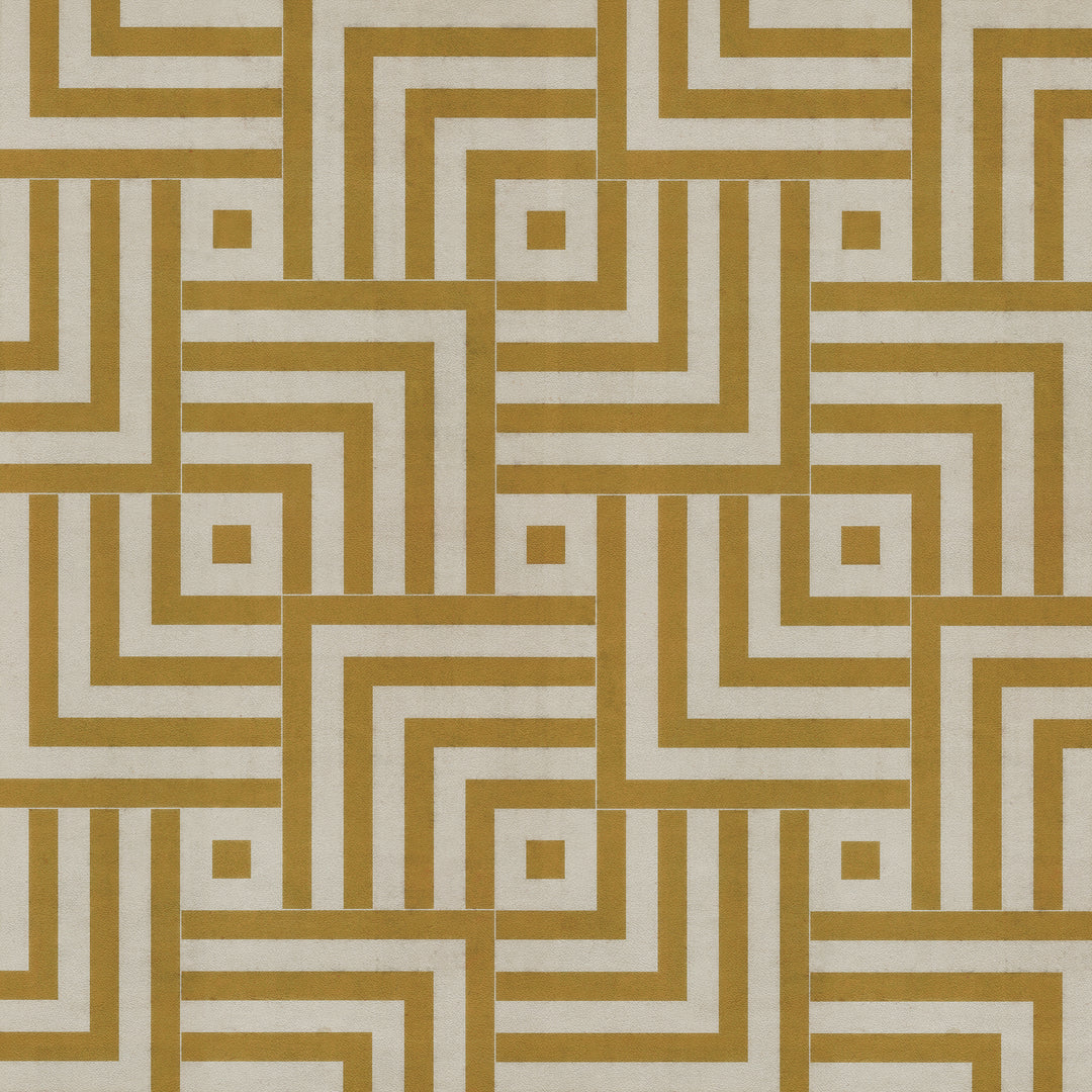 Vintage Vinyl Floorcloth Mats (Pattern 60 Retroversion)
