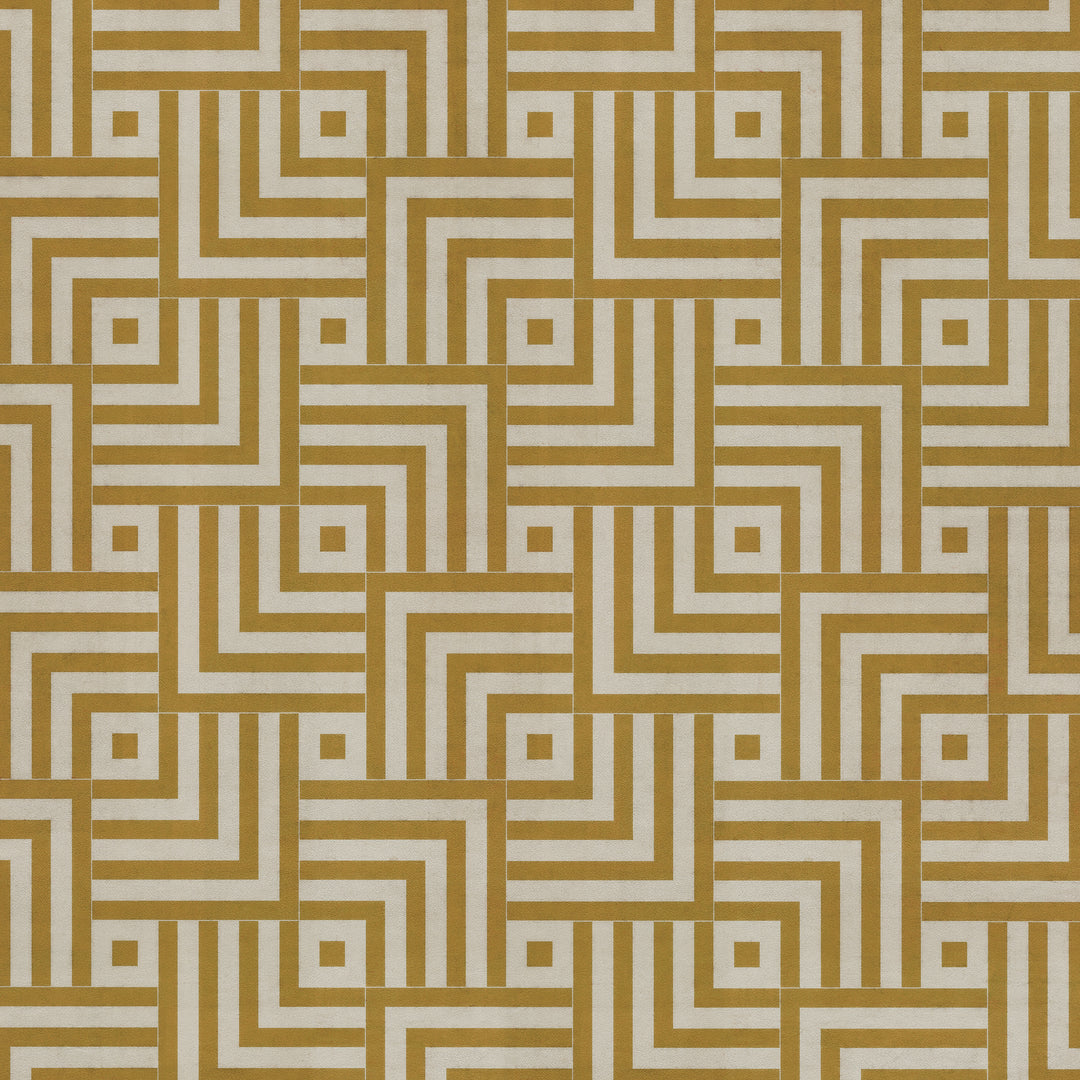 Vintage Vinyl Floorcloth Mats (Pattern 60 Retroversion)