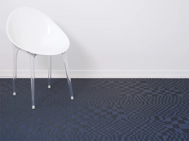 Chilewich Warp Woven Floormat Rug (Ocean)