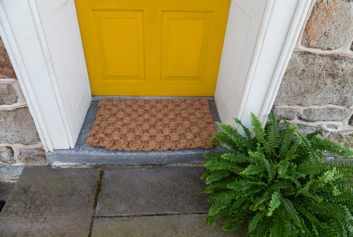 Entryways Handwoven Doormat - Basket Weave