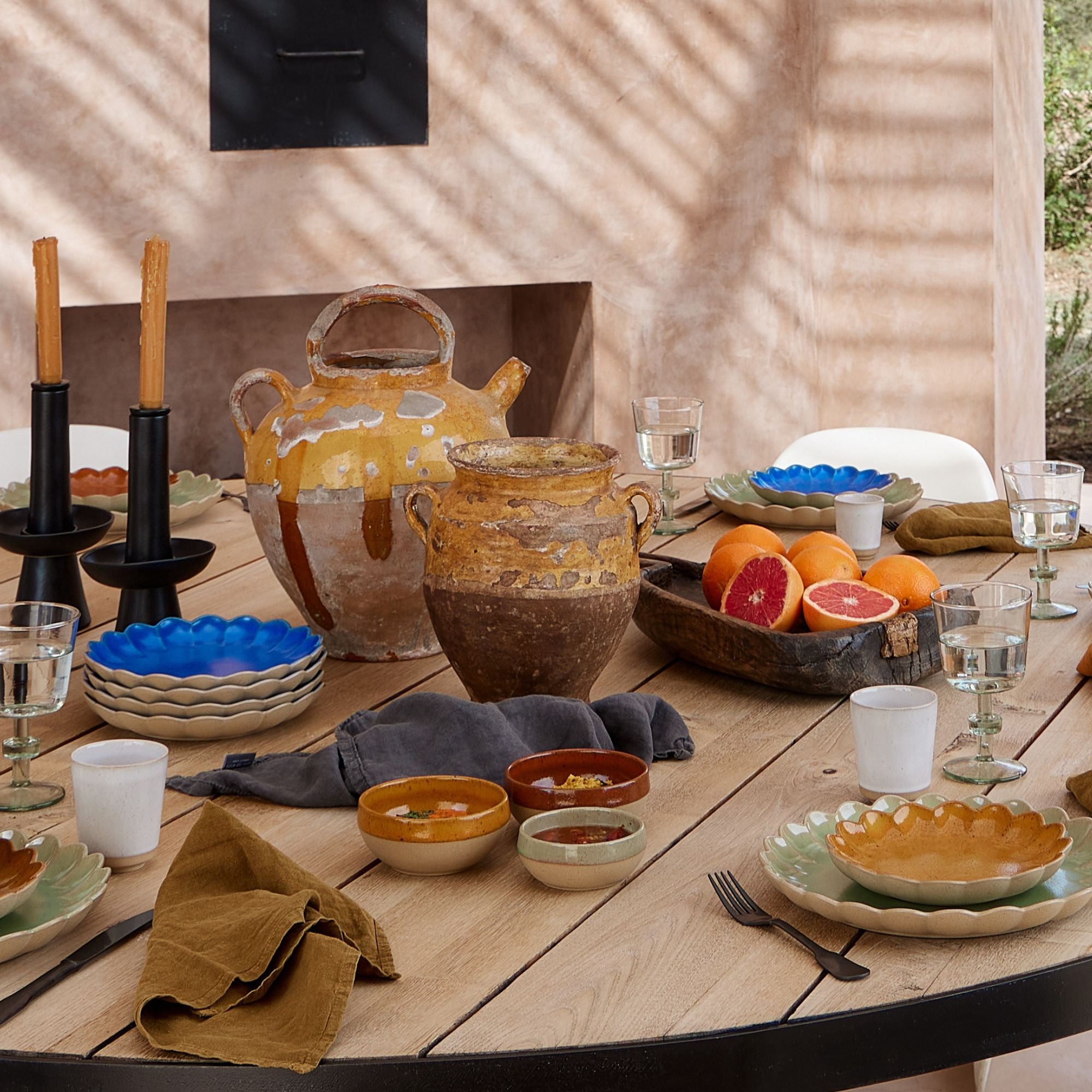 Costa Nova Marrakesh Fine Stoneware Dinnerware (Ciel)