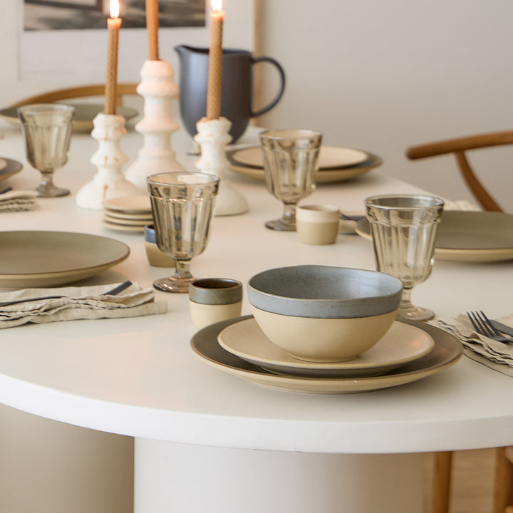 Costa Nova Arenito Fine Stoneware Dinnerware (Champagne Yellow)