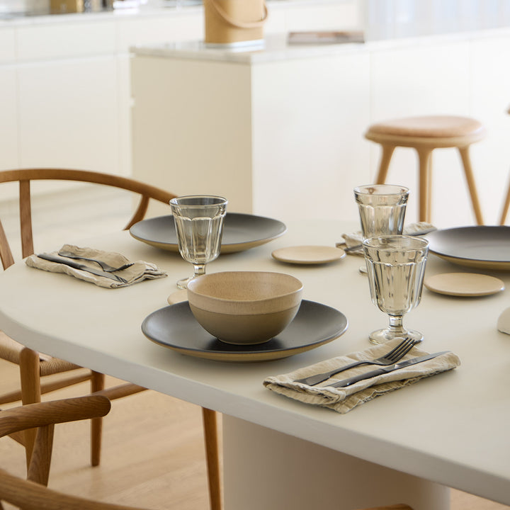 Costa Nova Arenito Fine Stoneware Dinnerware (Charcoal Grey)