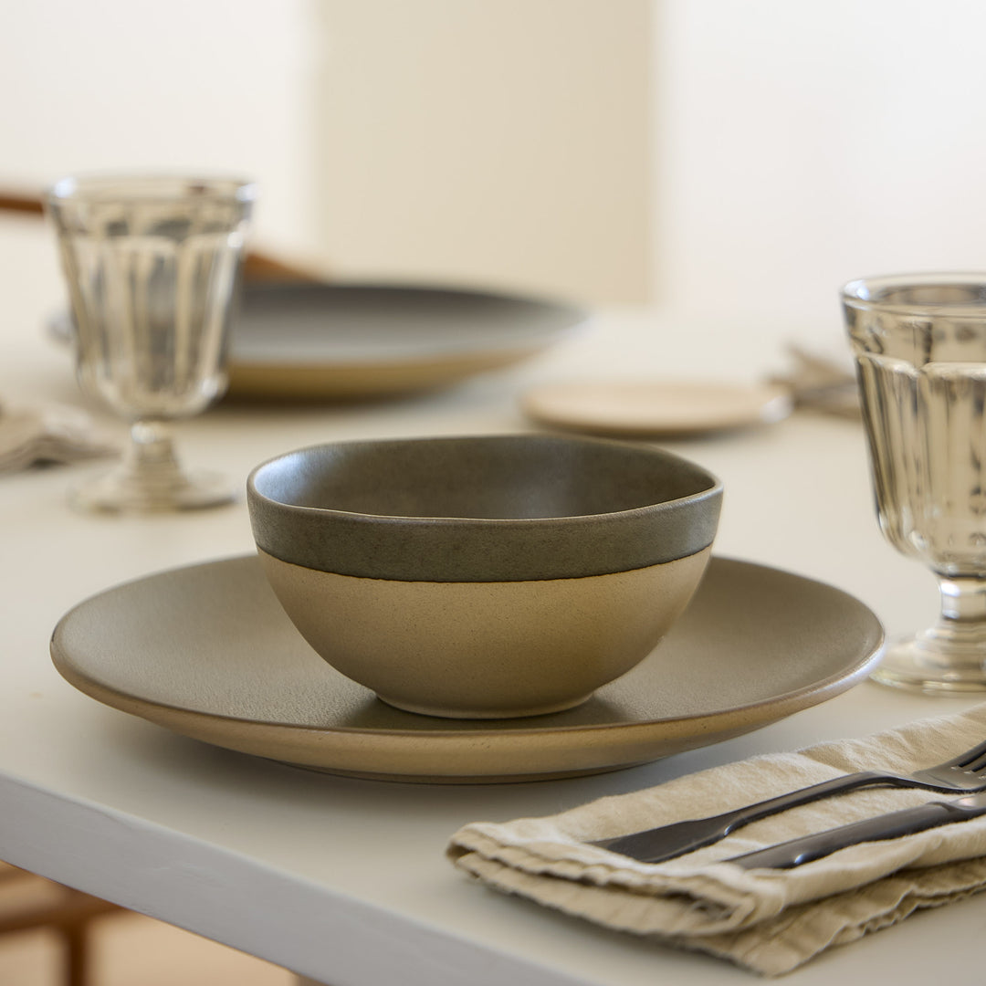 Costa Nova Arenito Fine Stoneware Dinnerware (Olive Green)