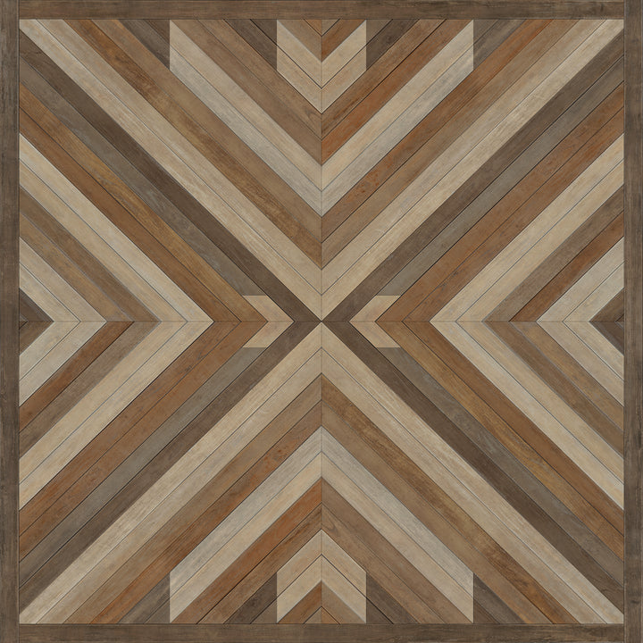 Vintage Vinyl Floorcloth Rug (Norwegian - Bohemian - Bohemia Proper)