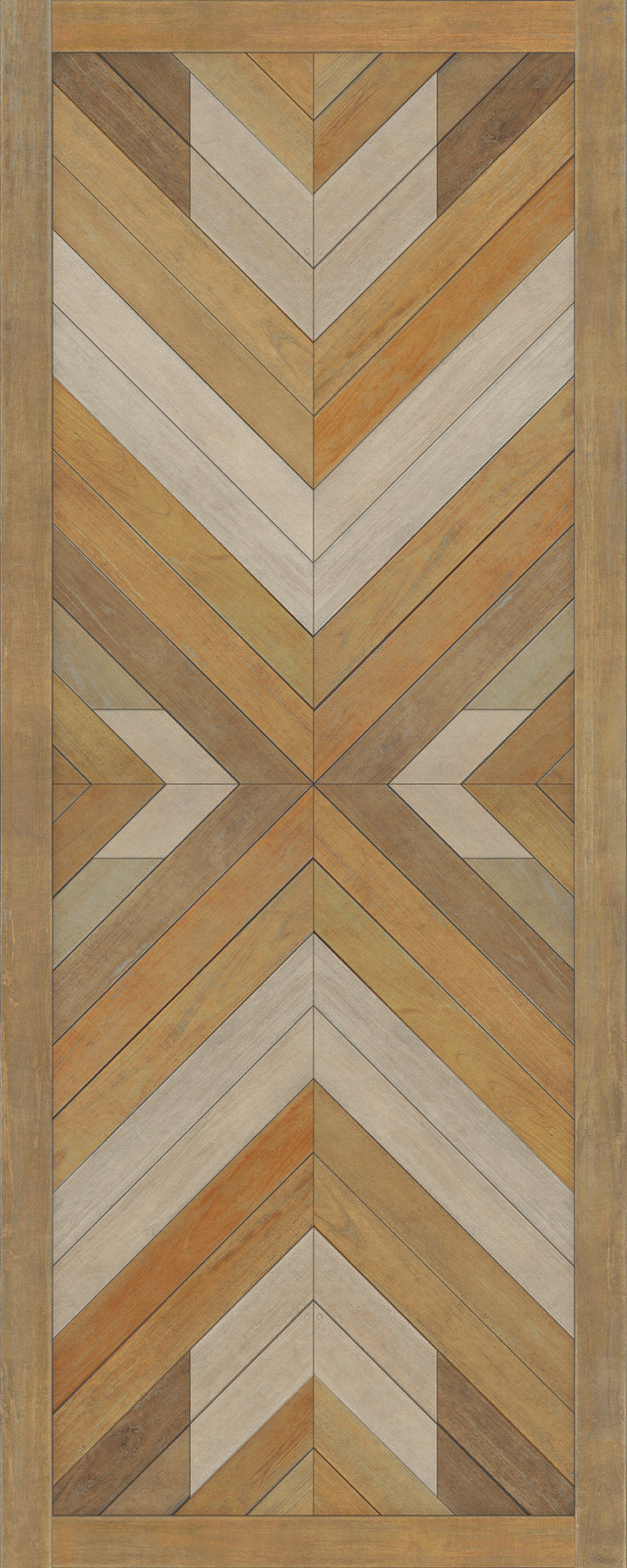Vintage Vinyl Floorcloth Rug (Norwegian - Bohemian - Rhapsody) – Hudson ...