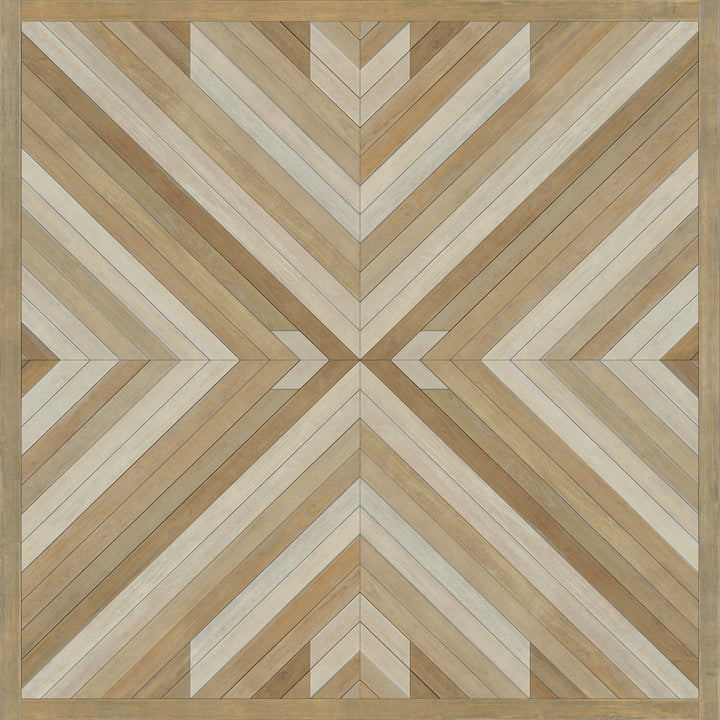 Vintage Vinyl Floorcloth Rug (Norwegian - Bohemian - Romani)
