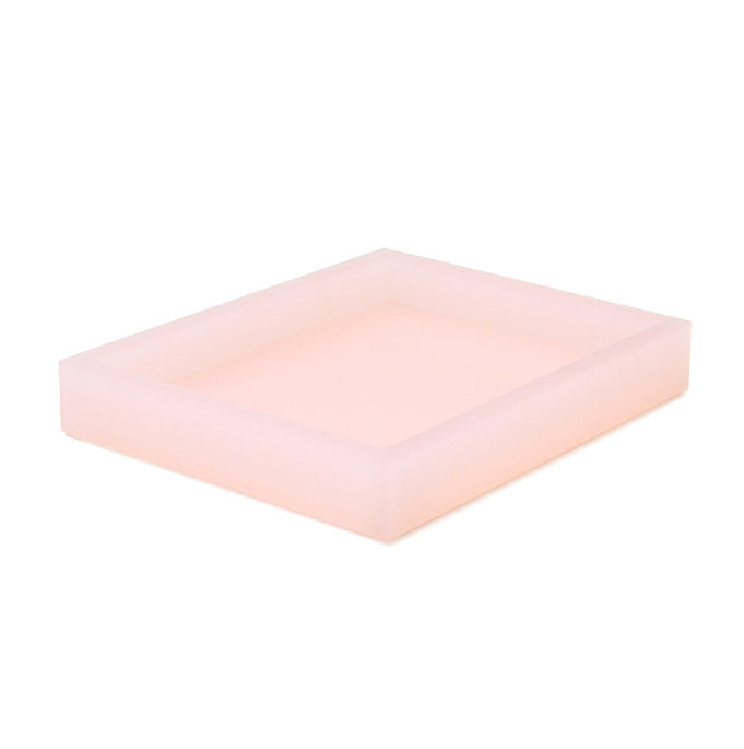 Mike + Ally Rosé Lucite Bathroom Accessories - Thumbnail 3