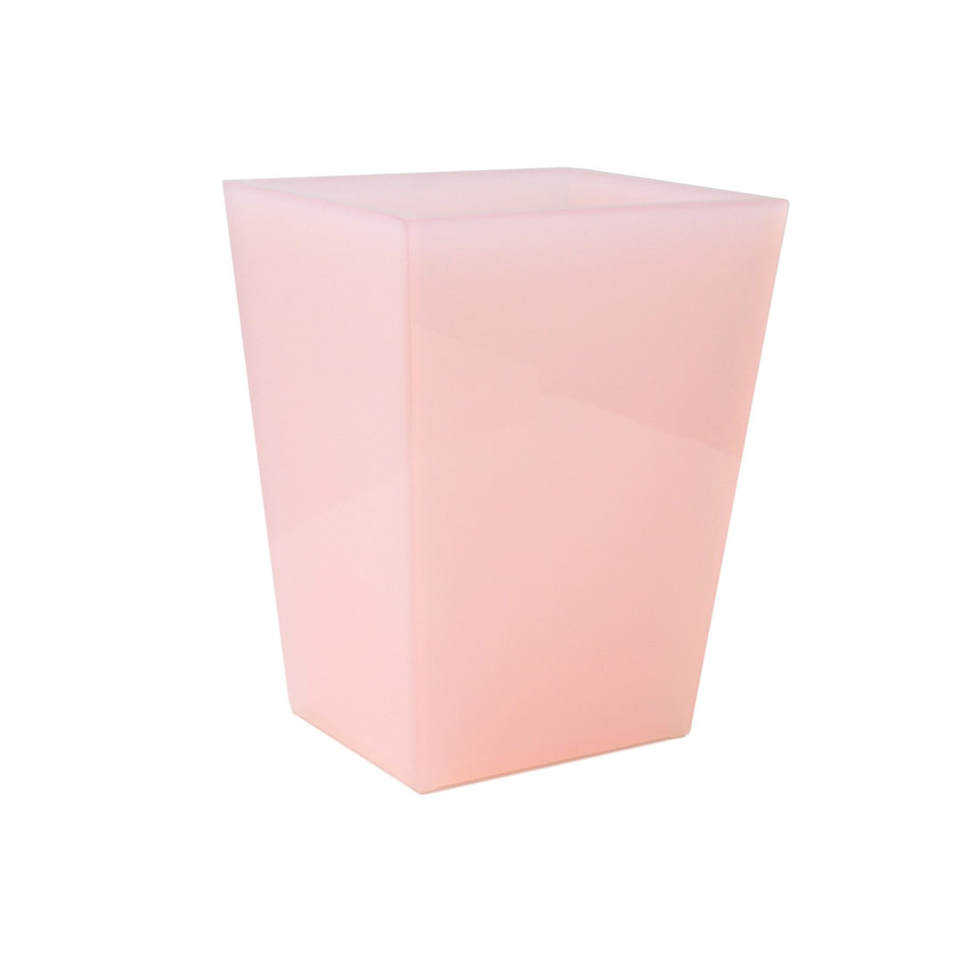 Mike + Ally Rosé Lucite Bathroom Accessories Lucite Bathroom Accessories