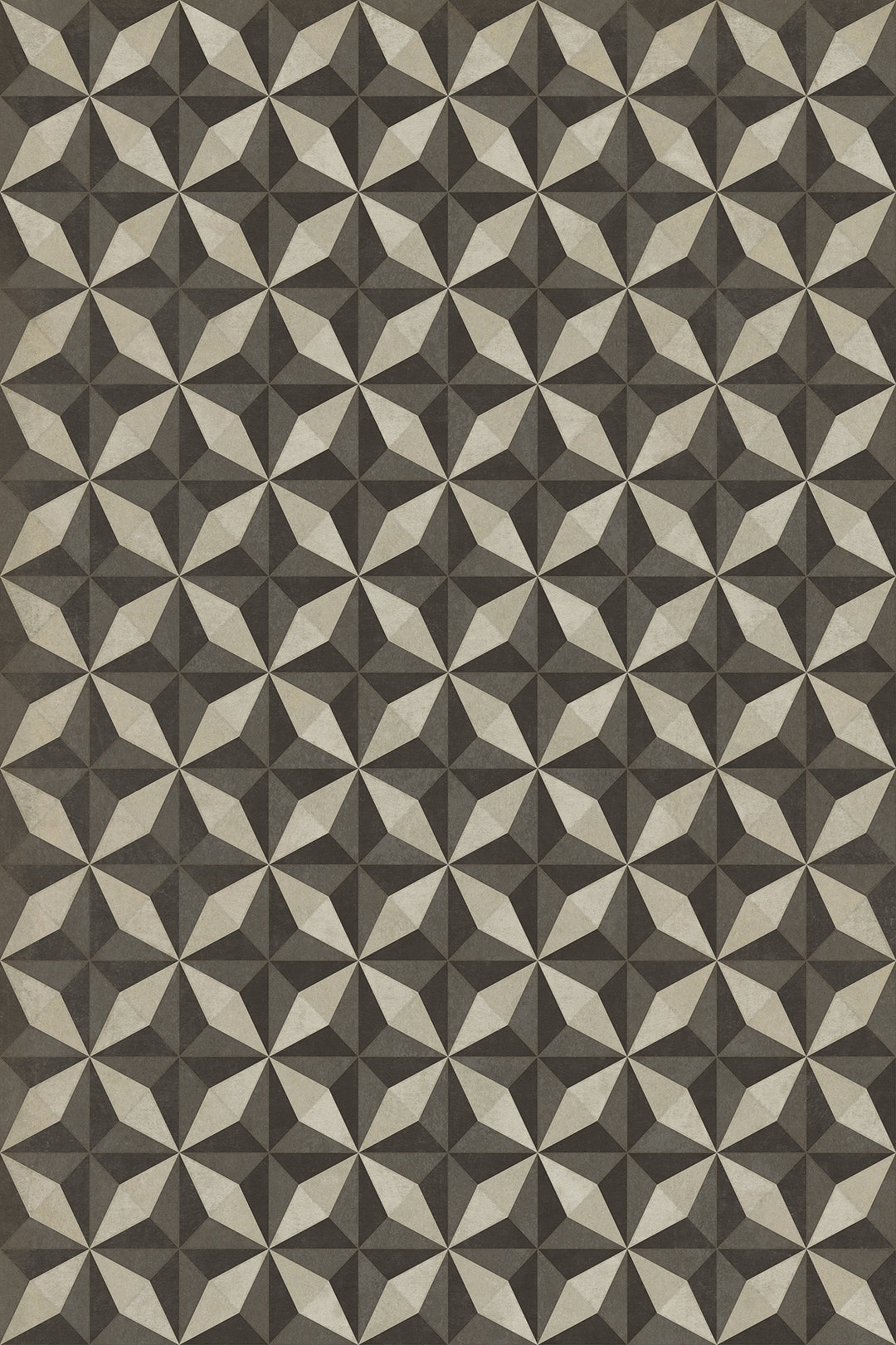 Vintage Vinyl Floorcloth Rug (Pattern 74 Morpheus)