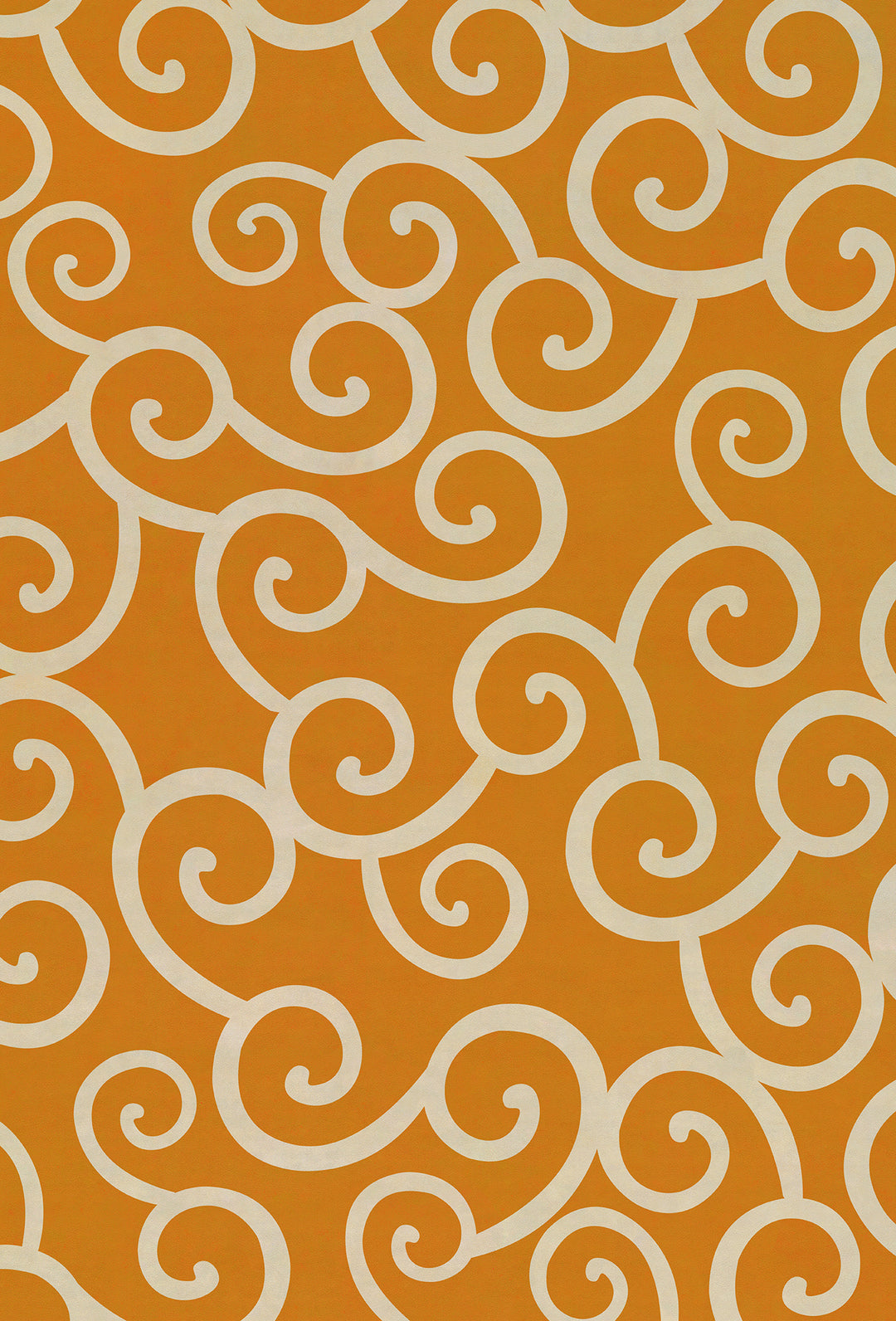 Vintage Vinyl Floorcloth Rug (Pattern 04 Salt Water Taffy) (Lightly Distressed)