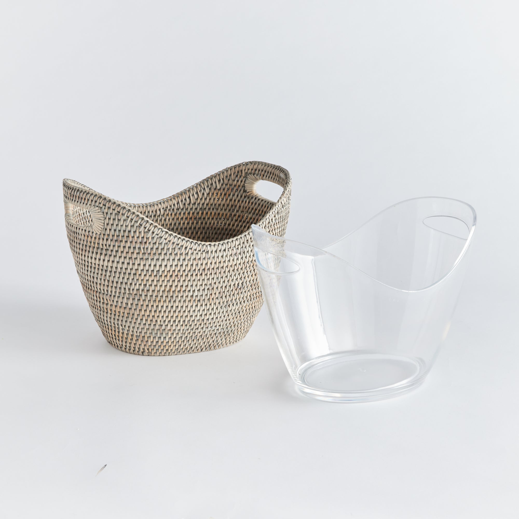 Burma Rattan Beverage Tub - Thumbnail 4