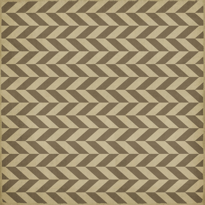 Vintage Vinyl Floorcloth Mat (Classic Pattern 06 Mercurius)