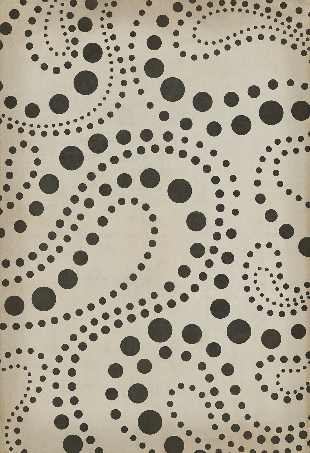 Vintage Vinyl Floorcloth Rug (Classic Pattern 12 Catch 22)