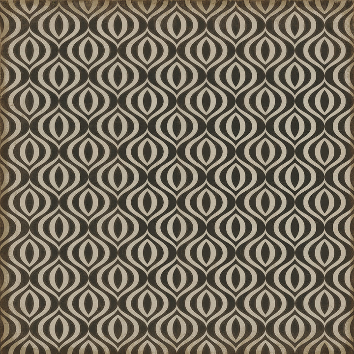 Vintage Vinyl Floorcloth Rug (Classic Pattern 15 Istanbul)